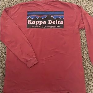 Ole miss Kapap Delta Patagonia long sleeve